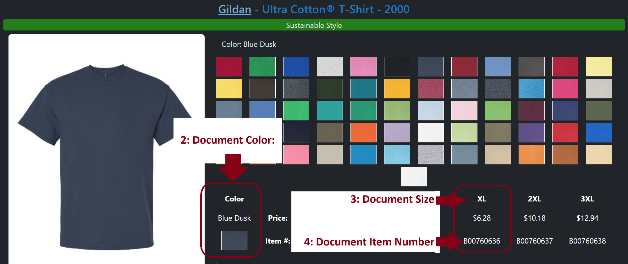 First Step Order Instructions 2.